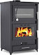 Thermogatz GS 15 OVEN Steel Wood Burning Stove 15.6kW Black