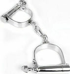 Triune Austenitic Stainless Steel Slave Handcuffs Белезници