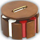 Dal Negro Set 300 Poker Chips 7gr with 2 Decks
