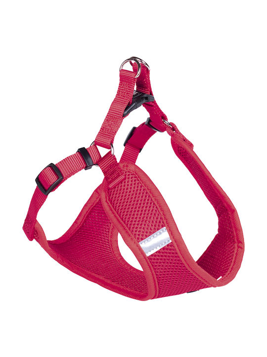Nobby Hundegeschirr Weste Mesh Reflect Rot Klein 10mm x 41-46cm 80625-01
