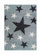 Balsan Star Детско килимче Звезди Light Grey-Blue 160x230см