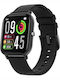 Colmi P8 Pro 43mm Smartwatch με Παλμογράφο (Μαύρο)