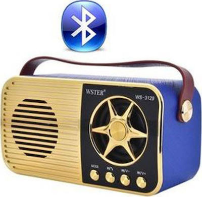 WSTER WS-3129 Tragbares Radio mit Bluetooth und USB Mehrfarbig