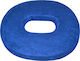 Anatomic Help Oval Coccyx Seat Cushion with Hole 48x39x8cm Blue 0261