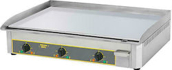 Roller Grill Ηλεκτρικό Πλατώ Ψησίματος Χρωμίου 90x47.5x23cm 9kW με Λεία Πλάκα