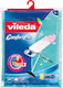 Vileda Ironing Board Cover Comfort Plus 130x40cm Blue