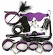 BDSM Kit σε Μωβ Χρώμα 11τμχ