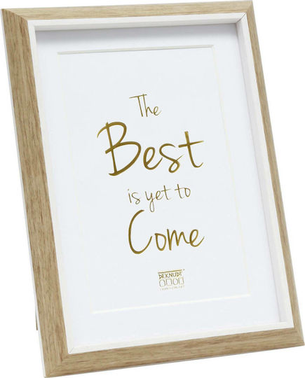 Deknudt S46WG4P1 Plastic Photo Frame With White Frame