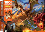 Παιδικό Puzzle Dragons 100pcs για 6+ Ετών Hinkler