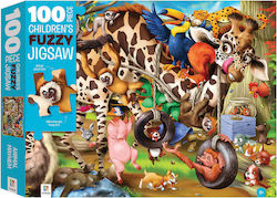 Kids Puzzle Animal Mayhem for 6++ Years 100pcs Hinkler