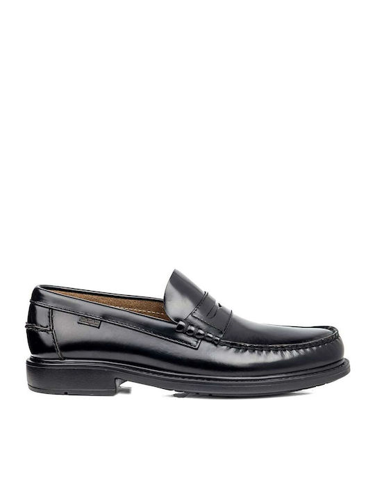 Callaghan Δερμάτινα Ανδρικά Loafers σε Μαύρο Χρώμα