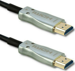 Qoltec HDMI 2.0 HDMI de sex masculin - HDMI de sex masculin 30m Negru (50474)
