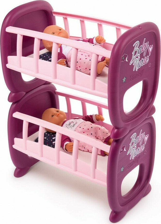 Smoby Bunk Cot For Twins Baby Nurse Skroutz.gr