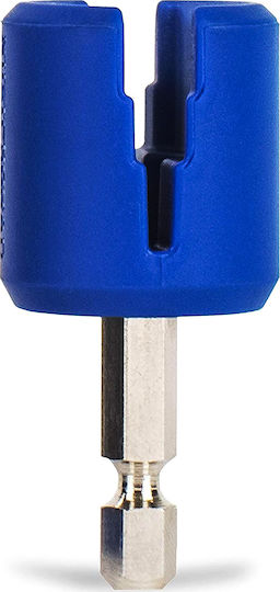 MusicNomad GRIP Bit Stimmkurbel in Blau Farbe Zapfenwickler-Befestigung