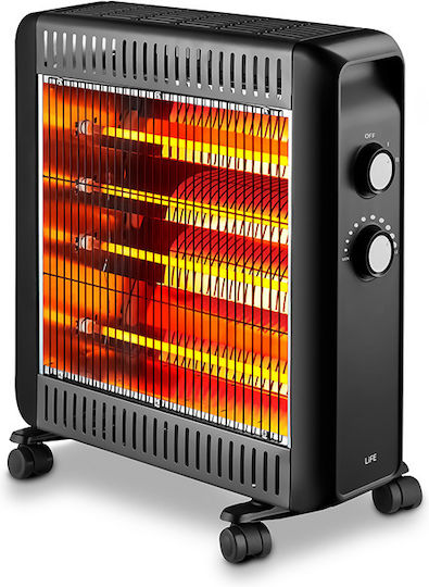 Life Cozy Quartz Heater with Thermostat 2200W