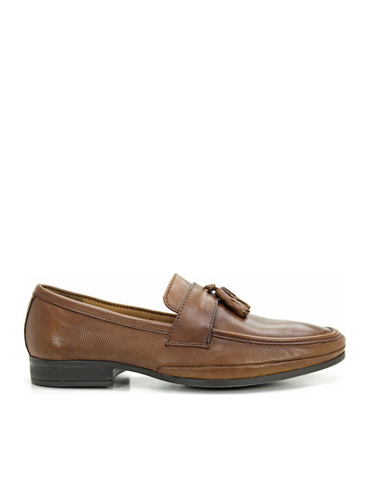 Men's Leather Loafers Tabac Brown