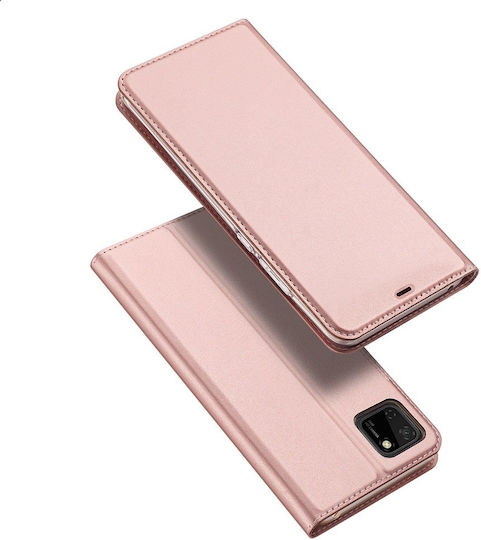 Dux Ducis Skin Pro Книга Изкуствена кожа Розово злато (Huawei Y5p)