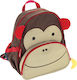 Skip Hop Zoo Monkey School Bag Backpack Kindergarten in Brown color