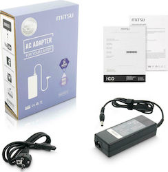 Mitsu Laptop Charger 90W 19V 4.74A for Samsung with Detachable Power Cable