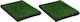 vidaXL Dog Training Toilet 63x50cm 2pcs
