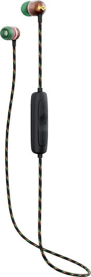 The House Of Marley Smile Jamaica Wireless 2 In ear Bluetooth хендсфри Слушалки с Устойчивост на Пот Rasta