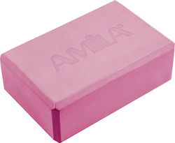 Amila Yoga Τουβλάκι Ροζ 23x15x7.6cm