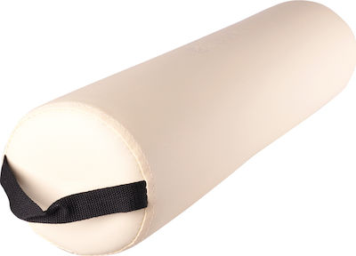 inSPORTline Cylindrical Pillow 65x15cm Cream Yellow 9416-1