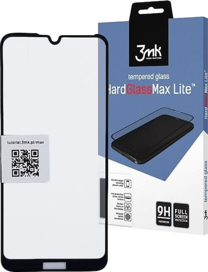 3MK HardGlass Max Lite Μαύρο Full Face Tempered Glass (Huawei Y6s / Honor 8A)