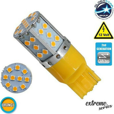 GloboStar Lămpi Autoturismului Extreme Series 2 Gen T20 Canbus LED 6000K Alb rece 12V 17W 1buc