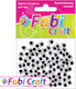 Fabi Craft Eyes 90pcs in Black Color