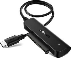 Ugreen USB Type-C 3.0 to 2.5-inch Sata III Μαύρο (70610)