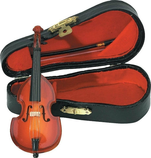 Gewa Wooden Miniature Musical Instrument Double bass 11cm