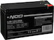 NOD LAB 12V-9AH Baterie UPS cu Capacitate 9Ah și Tensiune 12V 1buc