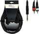 Alpha Audio Basic Line Cable 6.3mm male - 2x RC...