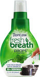 Tropiclean Fresh Breath Drops Apa de gură Îngrijirea dentară pentru câini Îngrijirea dentară pentru câini 65ml 82267