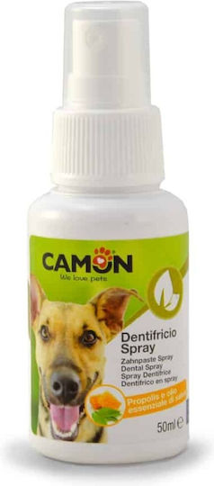 Camon Toothpaste Dog against Bad Breath Οδοντόκρεμα Spray Για Κατοικίδια 50ml 50ml