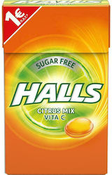 Halls Карамели Vita-C с Вкус Смес от Плодове Бе...