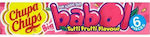 Chupa Chups 6 Chewing gum Big Babol with Tutti Frutti Flavour 27.6gr