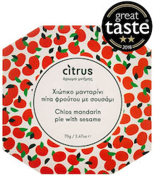 Citrus Πίτα Φρούτου Μανταρίνι - Σουσάμι 70gr