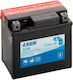 Exide Motorradbatterie 70A mit Kapazität 4Ah
