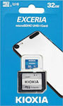 Kioxia EXCERIA microSDHC 32GB Class 10 U1 UHS-I with Adapter