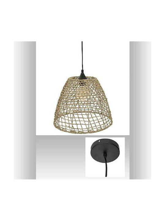 Atmosphera Seagrass Pendant Light Suspension Beige