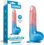 Lovetoy Dazzle Studs Ρεαλιστικό Dildo με Όρχεις και Βεντούζα 19cm