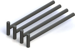 Force USA Set of 4 Bases for Rubber L-600-03 4pcs
