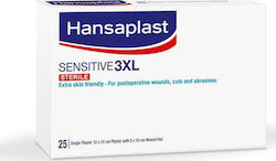 Hansaplast Sensitive Adhesive Gauzes 3XL