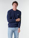 Long Sleeve Sweater Navy Blue