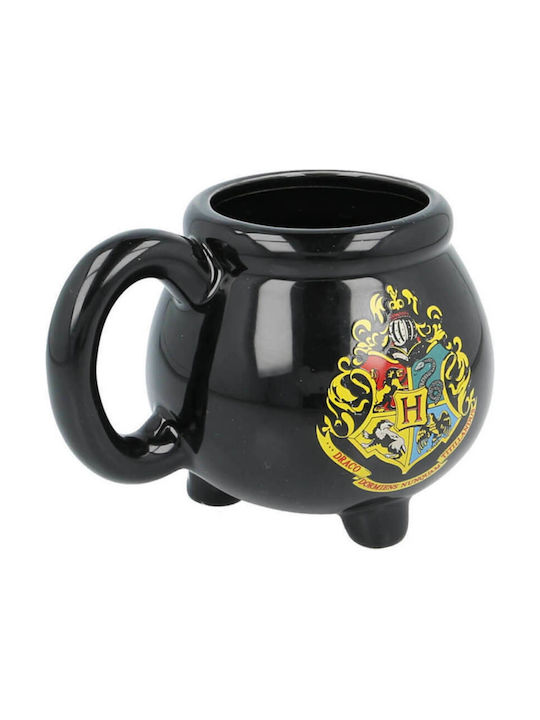 Stor Hogwarts Cauldron Cană Ceramică Neagră 470ml 1buc