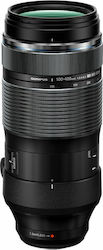 Olympus Crop Camera Lens M.Zuiko ED 100-400mm f/5-6.3 IS Super Telephoto / Tele Zoom for Micro Four Thirds (MFT) Mount Black