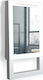Radialight Quadro Visio Вентилаторен нагревател За стена 1800W