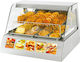 Roller Grill Θερμαινόμενη Βιτρίνα Θάλαμος 2 Επιπέδων με 2 Θέσεις για Γαστρονόμους και Ισχύ 1500W Π80 x Β73 x Υ60 εκ.